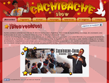 Tablet Screenshot of cachibacheshow.com